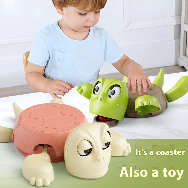 Funny Turtle Coaster Press Desktop Decoration